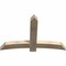 Ekena Millwork Bellingham Rough Sawn Timber Gable Bracket, Douglas Fir, 60"W x 40"H x 4"D x 6"F, 16/12 Pitch GBW060X40X0406BEL00RDF - alternate 3